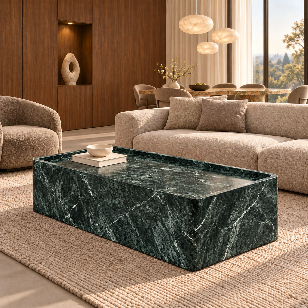 Modular Marble Coffee Table
