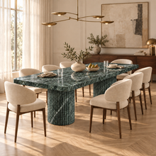 Colonna Fluted Pedestal Dining Table