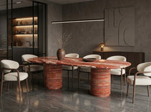 Verde Alpi Marble Dining Table