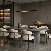 Verde Alpi Marble Dining Table