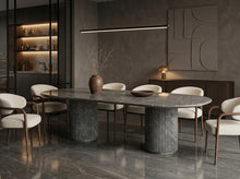 Verde Alpi Marble Dining Table