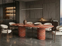 Verde Alpi Marble Dining Table