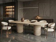 Verde Alpi Marble Dining Table