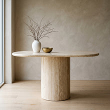 Orbit Stone Accent Table