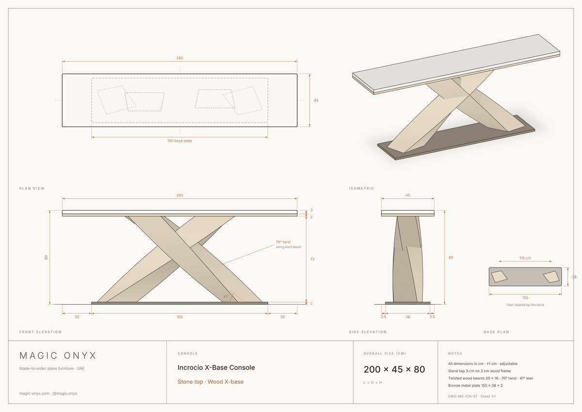 Incrocio · Twisted X-Base