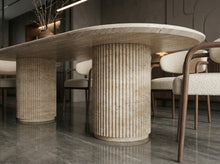 Verde Alpi Marble Dining Table