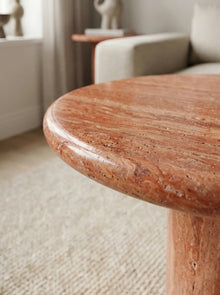 The Marble Pedestal Table