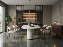 Verde Alpi Marble Dining Table